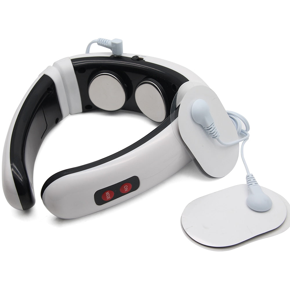 Electric Pulse Back Neck Massager Pain Relief - Ergoal